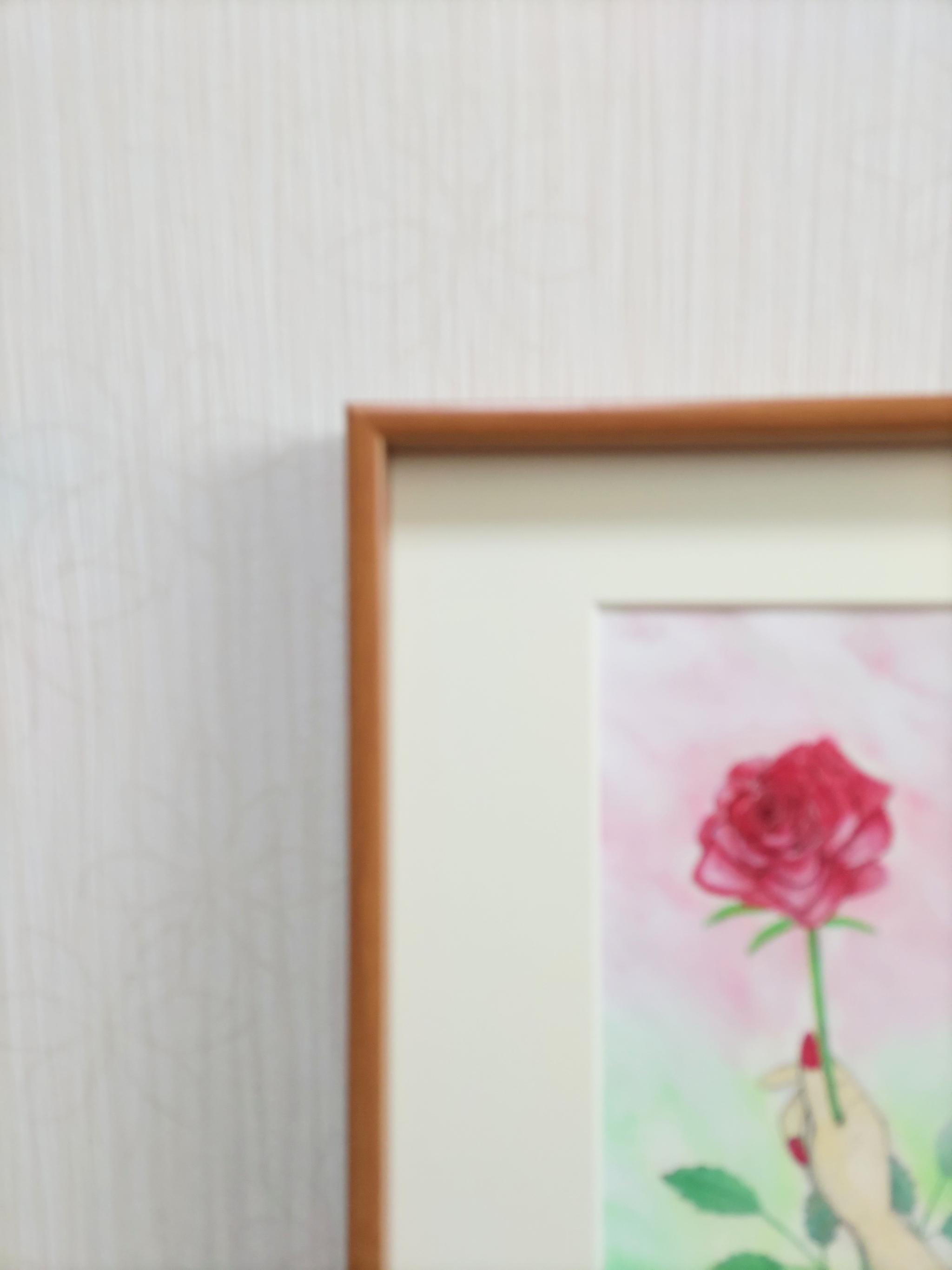 New愛するあなたへ原画送料無料ガッシュ画 | 4枚目